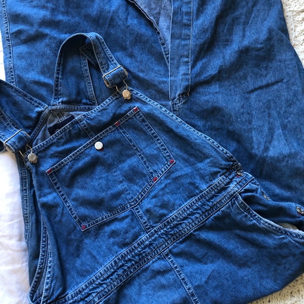 Denim Overall Dress
